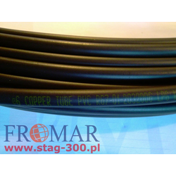 Rura  Miedziana Fi 6 PVC (25 m)