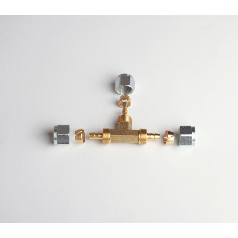 FARO trójnik rury PCV 8/6/8 GZ-2353