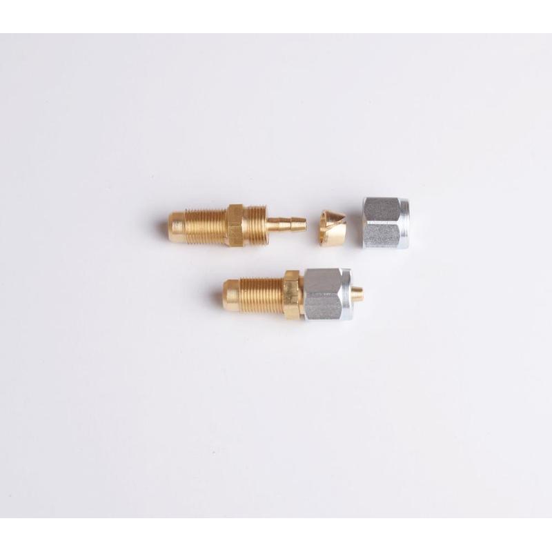 NYPEL do FARO - Kpl. złączki rury PCV - d6 / M12x1 GZ-2382