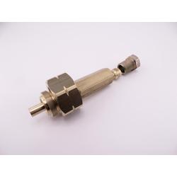 Złącze butli dużej - wew. W 21,8x1/14" L / rura miedź d-8  GZ-2787