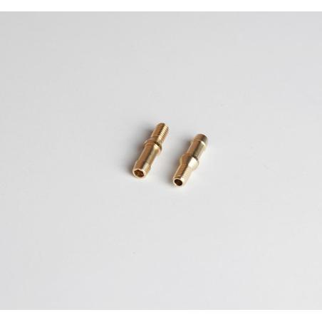 Króciec M6 na wąż d6 -L=29 - na klucz imbus-zew d8 GZ-290 A