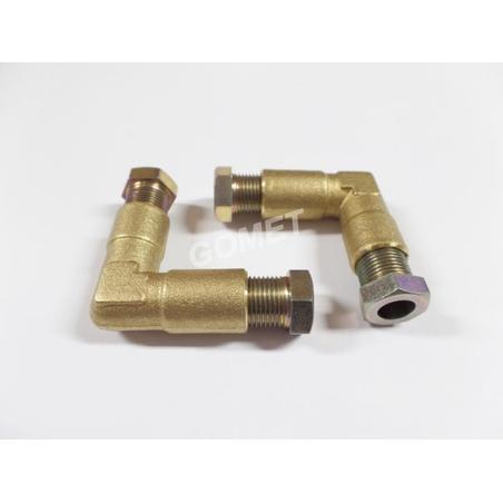 Złączka naprawcza miedzi d-6 / d-8 - kąt 90 st.