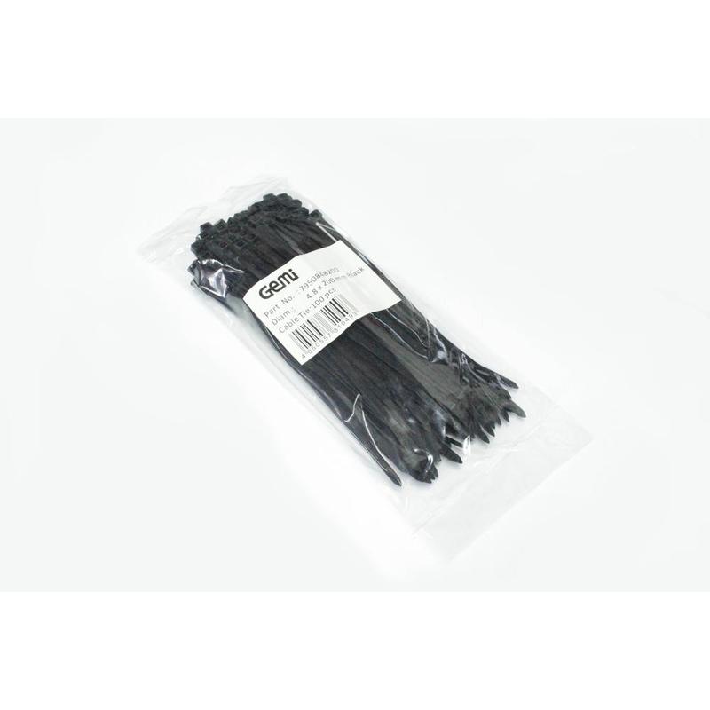 Taśma kablowa  - 200x4,8 UV Black F