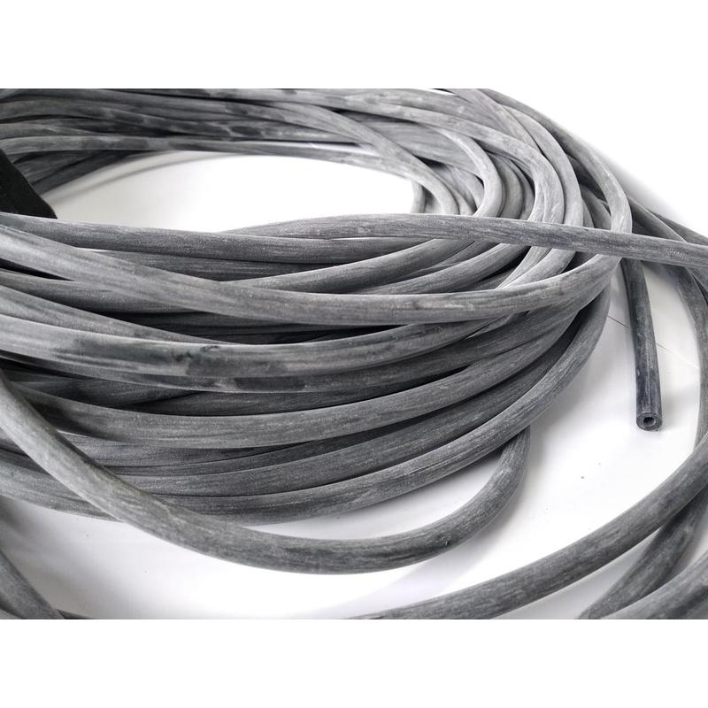 Przewód silikonowy fi 70, dł. 1 m - Niebieski