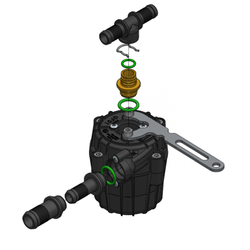 Filtr - AC - GF01 - odstojnikowy z  WYJŚCIEM 2x12  kpl - włókno szklane (3gw)