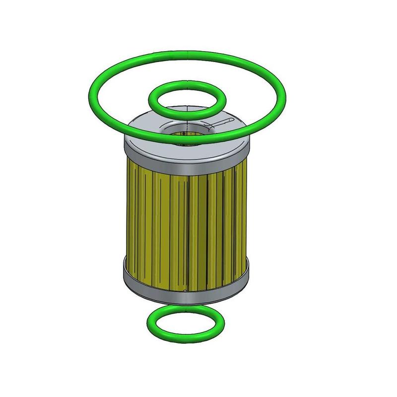Zestaw AC eksploatacyjny filtra AC GF01 (włókno szklane)