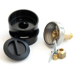 Zawór tankujący z maskownicą - Miedź