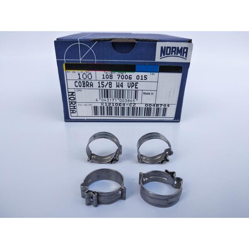 Opaska COBRA 15,0/8 15,5-17mm W4 VPE