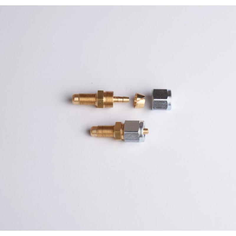 NYPEL do FARO - Kpl. złączki rury PCV - d6 / M10x1 GZ-2380