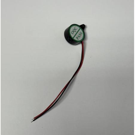 Buzzer 12V FY248 z kab.czarny 23x12mm