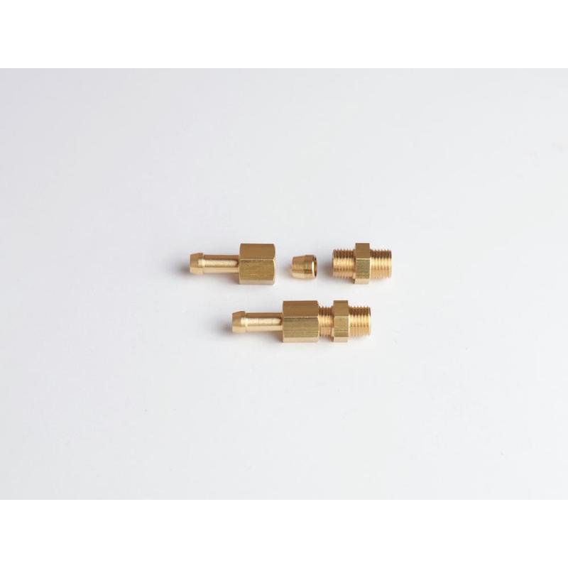 Kpl. Złączki w kolektor (dolot) - "POLIAMID" - wyjście wąż d-6 GZ-2301