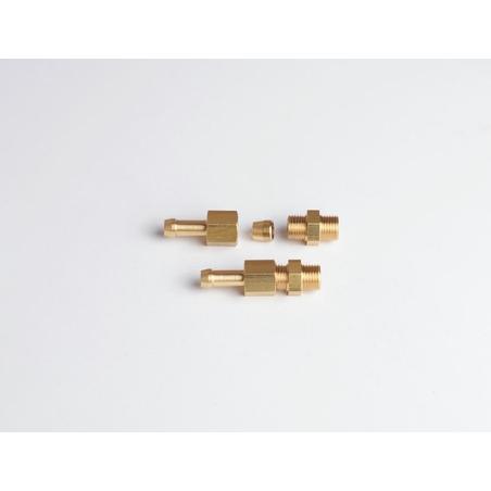 Kpl. Złączki w kolektor (dolot) - "POLIAMID" - wyjście wąż d-6 GZ-2301