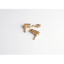 Kpl. Złączki kątowej w kolektor (dolot) - "POLIAMID" - wyjście wąż d-6 GZ-2306