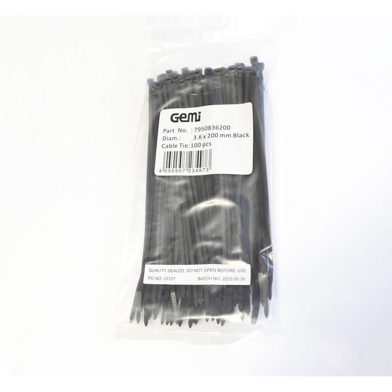 Taśma kablowa  200x3.6 UV - (op. 10 szt.)