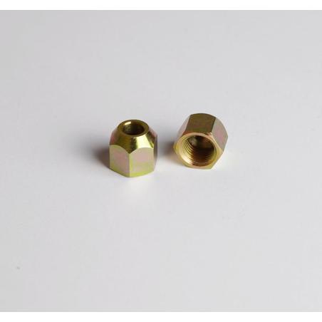 Nakrętka wlewu - G1/4" - d8 stal oc.zółty -  GZ-232S