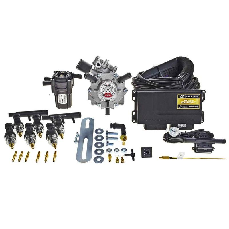 OPTIMA EXPERT 4 CYL KIT (SHARK1500/Wtr.BARRACUDA 4x1cyl/rozdz/filtr u-360 GF12/12) [612]