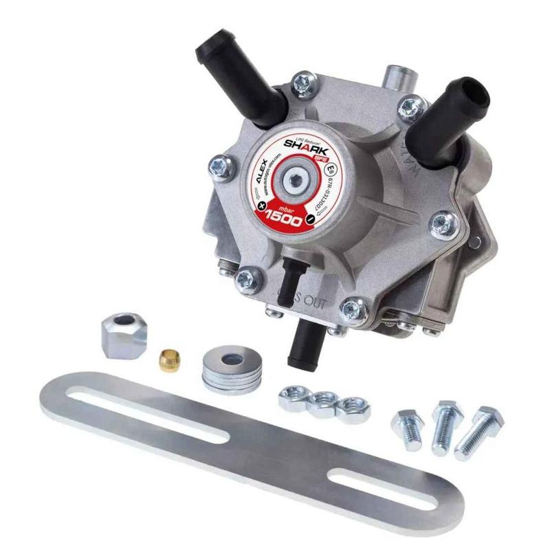 Reduktor ALEX SHARK BFE 1500 mbar z wyposażeniem (bez filtra fazy cieklej) - 200 HP z