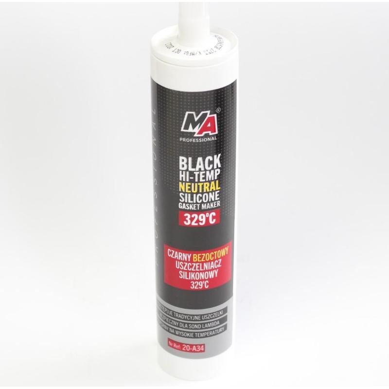 Silikon czarny do wys. temp. Tuba 290g 329C - MA Prof