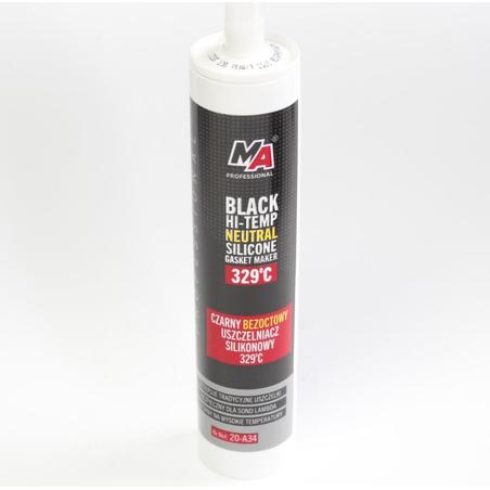 Silikon czarny do wys. temp. Tuba 290g 329C - MA Prof