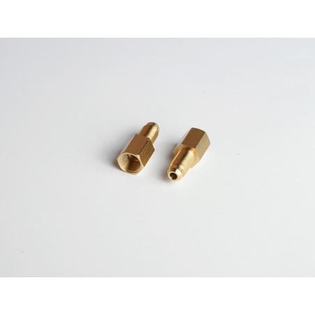 Redukcja d6/d8 PROSTA zew. M10x1 / wew. M12x1 L=37- GZ-00-29