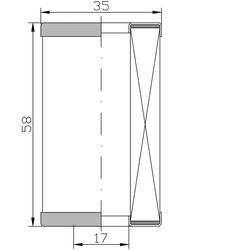 Filtr - wkład FL cz. BLASTER PS FLBL01 C- poliester - komplet naprawczy